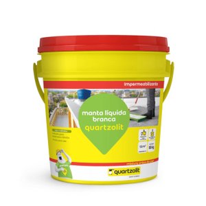 Manta Liquida Branca Balde 18kg Quartzolit