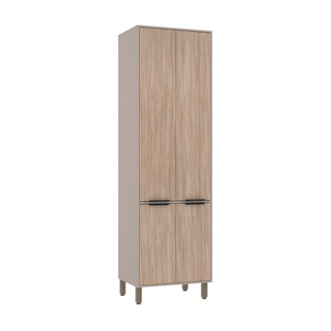 Paneleiro Simples 70cm 4 Portas Stylo Luciane Móveis