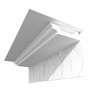 Ver imagem 2 de Sanca de Isopor Moldura de Teto 180x50mm –spot Led - Leve, Fácil Instalação - 2 Metros