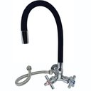 Ver imagem 1 de Torneira Misturadora Parede Gás/solar Malta Preta - Neucler