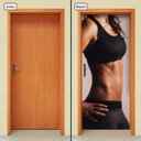 Ver imagem 1 de Adesivo Decorativo de Porta - Fitness - 605cnpt