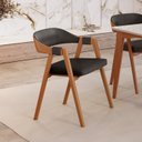 Ver imagem 3 de Kit 8 Cadeiras para Mesa de Jantar Gaia