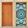 Adesivo Decorativo de Porta - Mandala - 2048cnpt - 1