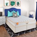 Ver imagem 2 de Colchão Casal Denver 138x188cm Molas Ensacadas com Ultrasoft Foam Inducol Cr443c Branco/bege