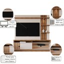 Ver imagem 2 de Painel Home Mariana 1.8 para TV Perola Met. Amendoa