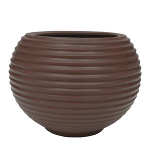Vaso Bromélia 36 X 37 Cm Vasart - Antique Rusty