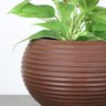 Vaso Bromélia 36 X 37 Cm Vasart - Antique Rusty - 3