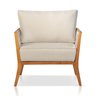 Poltrona Jade Linho Agarb Decor:linho Bege Claro - 4