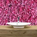 Ver imagem 2 de 25 Placa de Flor Artificial para Jardim Vertical 60x40 Decorativa para Festa