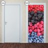 Adesivo Decorativo de Porta - Frutas Vermelhas - 307pt - 1