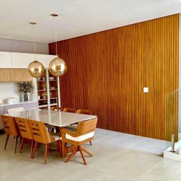 Painel Ripado 2,70m X 20cm Freijó Canela Und - 3