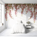 Ver imagem 1 de Papel de Parede Painel Florais