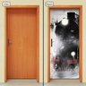 Adesivo Decorativo de Porta - Trem - 646cnpt - 1