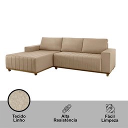 Sofá Boreal de 230 Cm B25 Chaise Lado Direito Meu Sofá Online - 4