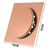 Ralo Click Inteligente Rose Aço Inox 15x15 Reduz Mau Cheiro - 5