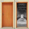 Adesivo Decorativo de Porta - Pier - 964cnpt - 1