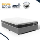 Ver imagem 4 de Cama Box com Colchão de Espuma D70 Pillow Top Ortopédico Ultra D70 Casal 138cm
