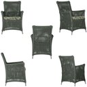 Ver imagem 2 de 4 Poltronas e 1 Mesa Igapó Alumínio Fendi Corda Náutica E5 Verde