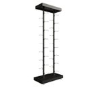 Ver imagem 1 de Kit Expositor de Calçados com 2 Coluna e 30 Suportes Aramados Screw Comac Preto