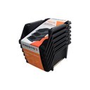 Ver imagem 1 de Kit 6 Gavetas Empilhaveis N3 Preto Presto