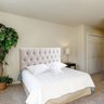 Cabeceira Painel Capitonê Luna Suede Liso Bege Cama Casal - 7