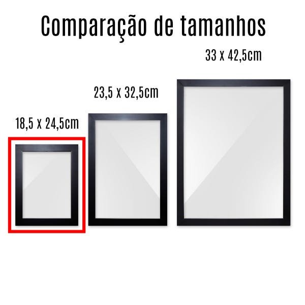 Pôster Decorativo Prolab Gift Garrafa Moldura Preta - 2