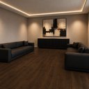 Ver imagem 1 de Piso Vinílico em Manta PVC 0,7mm Antiderrapante 6m² Imita Madeira Fosco Carvalho