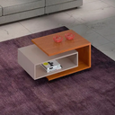 Ver imagem 1 de Mesa de Centro Diva Jcm Movelaria - Cinamomo/off