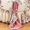 Ver imagem 3 de Colcha King Estampada com Babado Envolto 4 Peças Amarilis - Cereja - Cereja