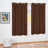Cortina Tecido Microfibra 2,00m x 1,70m Pratic - Tabaco - Tabaco - 1