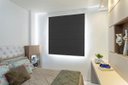 Ver imagem 1 de Persiana Romana (1,55 Largura x 1,50 Altura) Tecido Blackout Preto - Vogaflex