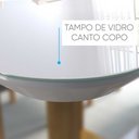 Ver imagem 5 de Conjunto Sala de Jantar Munique 6 Cadeiras Safira Veludo Móveis Mundial