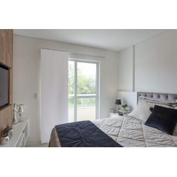 Persiana Painel (2,40Lar. x 2,25Alt.) Tecido Blackout Branco - Vogaflex - 3