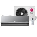 Ver imagem 1 de Ar Condicionado Lg Dual Inverter Voice Artcool Uv Nano +ia 24000 Btus Quente e Frio 220v S3-w24k2r7a