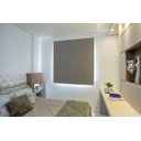 Ver imagem 1 de Persiana Romana (1,20Larg. x 2,00Alt.) Tecido Blackout Bronze - Vogaflex