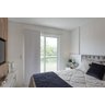 Persiana Painel (1,60Lar. x 1,80Alt.) Tecido Blackout Cinza- Vogaflex - 2