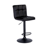 Banqueta Giratória Alta Recife Base de Metal C/ Regulagem de Altura Preto - D'rossi Drossi - 1