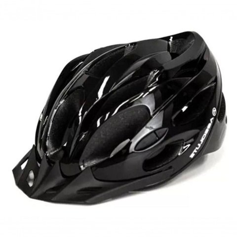 Capacete Absolute Nero c/ LED - Preto m