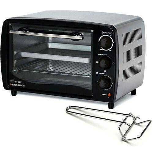 Menor preço em Forno Tostador FT140 14L Inox - Black & Decker 220V
