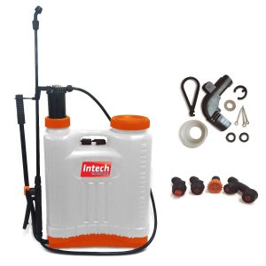 Pulverizador 20l Costal 4 Bicos Gp2000 Intech Machine