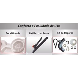 Pulverizador 20l Costal 4 Bicos Gp2000 Intech Machine - 7