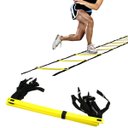 Ver imagem 1 de Escada Agilidade Treinamento Funcional 10 Degraus 5m Yangfit
