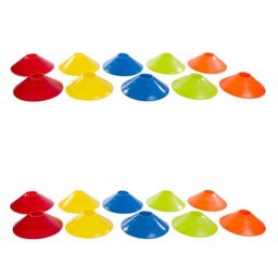 Kit 20 Chapéu Chinês Half Cones Treino Funcional Agilidade - 1