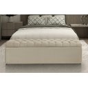 Ver imagem 2 de Calçadeira Baú Imperatriz 138 cm Suede Bege