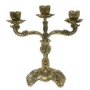 Ver imagem 2 de Castiçal 3 Velas Bronze Presentes Decoração Igrejas Religião