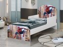 Ver imagem 2 de Mini Cama Juvenil Infantil Adesivada C/ Colchão Juvenil Pelmex - Aranha