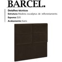 Ver imagem 3 de Cabeceira Solteiro 90 cm Barcel Veludo SL 942 Peer