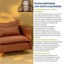 Ver imagem 5 de Capas Sofá Sôma Braço Lateral CabeCasa MadeiraOriginals Marrom/Mocha Mousse