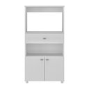 Ver imagem 4 de Balcão Multiuso Forno e Micro-ondas 2 Portas 1 Gaveta Multimóveis Mpf4060g Branco