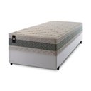 Ver imagem 3 de Conjunto Cama Box Espuma Oxford Verde Solteiro 88x188x67